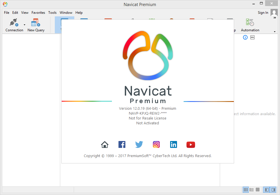 navicat premium v12.0.9 serial key